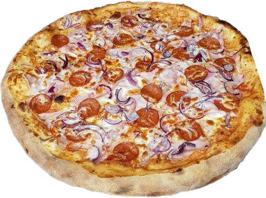 Húsimádó pizza