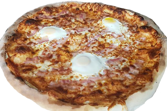 Bismarck pizza