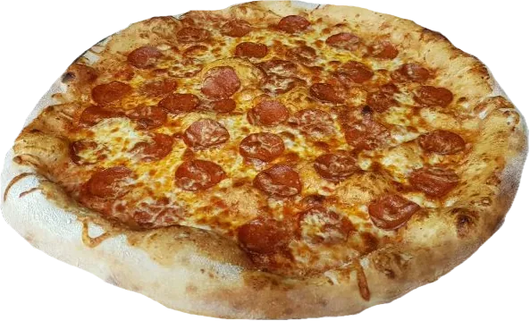 Szalámis pizza